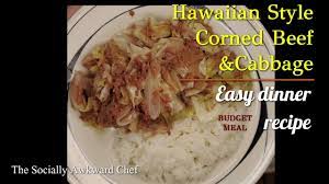 hawaii style corned beef cabbage