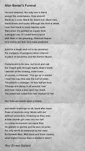 alan baxter s funeral poem by roy ballard