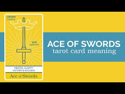 the ace of swords tarot card you
