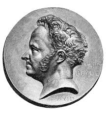 com stendhal npseudonym of the french writer stendhal 1783 1842 npseudonym of the french writer marie henri beyle wood engraving 1825 after a medallion by pierre jean david dangers poster print by