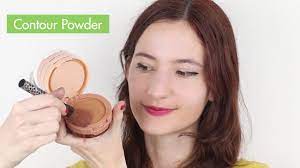 how to apply powder contour a beginner