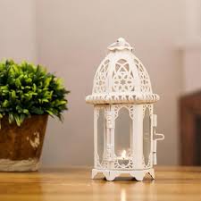 Moroccan Style Hanging Glass Lantern