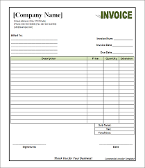 Invoice Template Pdf Invoice Example
