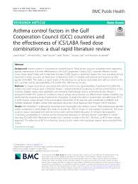 pdf asthma control factors in the gulf