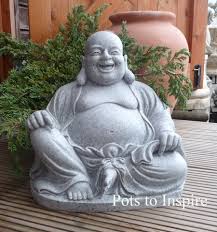 Marble Resin Laughing Buddha