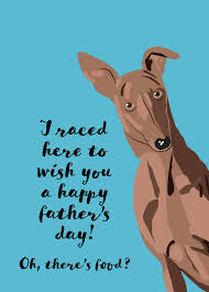 father s day greyhound card scribbler
