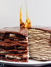 martha stewart chocolate crepe cake