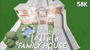 aesthetic family house bloxburg