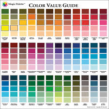 color value guide foxy studio