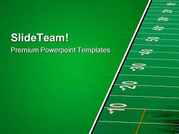 Football Field Sports Powerpoint Templates And Powerpoint Backgrou