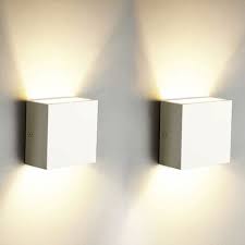 2 Pack 6w Led Wall Light Up Down Indoor