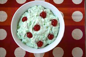 This dessert will make you smile! The Merry Gourmet Mom S Green Jello Salad The Merry Gourmet