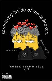 sad simpsons broken hearts