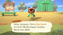 How do you pass a day in Animal Crossing?