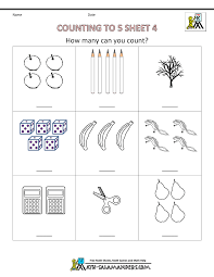 Free interactive exercises to practice online or download as pdf to print. Preschool Counting Worksheets Counting To 5