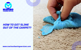 sticky slime out of your carpet