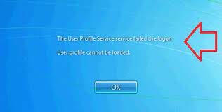user profile service failed