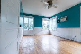 home interior with a paint sprayer