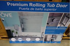 ove decors premium rolling tub door