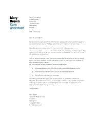 Personal Assistant Cover Letter For Care Job Sample Medical With No