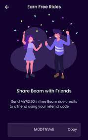 beam referral code e scooter free
