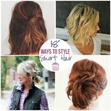 Short hairstyles for women are easy to manage, and can easily give you a sharp new look full of life and attitude whether it is spunky and cute, edgy, or soft and beautiful. 18 Easy Styles For Short Hair