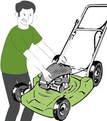 lawn mower removal disposal loadup