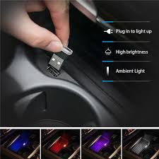 Usb Led Mini Wireless Car Interior Lighting Atmosphere Light Accessory Universal Wish