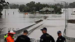 Specifically why are temperatures that are present today happening in the following cities: Australia To Rescue Thousands From Worst Sydney Floods In 60 Years Nikkei Asia