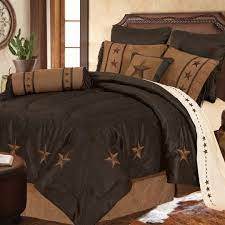 laredo chocolate western bedding set