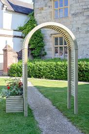 Contemporary Garden Arch Grange Fencing
