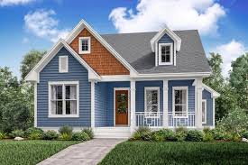 Find 2 story barn home building blueprints w/modern metal roof & more! Cottages Small House Plans With Big Features Blog Homeplans Com