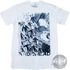 Radiohead Lines T Shirt Sheer Md Fye
