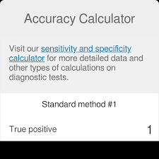 accuracy calculator