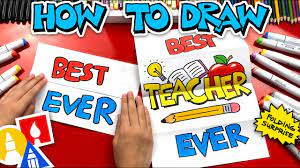 how to draw the best teacher ever