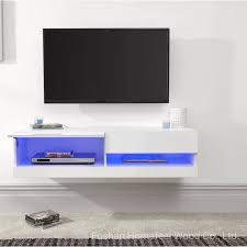 Modern Simple Mdf Led Tv Stand Wall