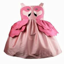 Us 11 59 40 Off 2019 3d Flamingo Dress Girl Kids Princess Swan Gown Childrens Party Costumes Baby Infant Girl Evening Prom Dresses Size 1 5 7 In