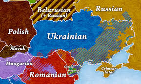 ukraine in my linguistic maps
