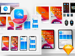 The premium resources are actually app icon creators that will help you make customized icons for your applications. Ios 13 App Icon Template Icon Design For Sketch Freebiesui