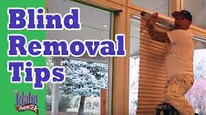 how to remove levolor style blinds