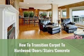 how to transition carpet to hardwood