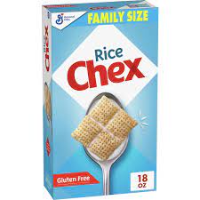 rice chex cereal gluten free breakfast