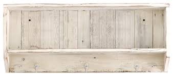 rustic entry shelf with hooks