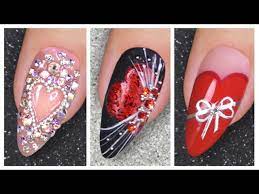 nail art designs 2020 valentine s