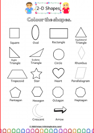 2d shapes worksheets free printables