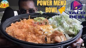 taco bell power menu bowl review
