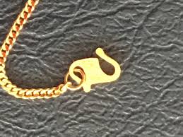 22k solid yellow gold chain necklace 3