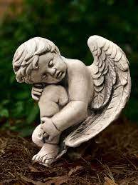 Memorial Angel Statue Concrete Angel