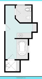 35 bathroom layout ideas floor plans