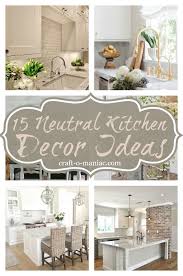 15 neutral kitchen decor ideas 700 n